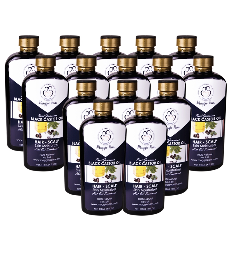 Real Jamaican Black Castor Oil 24 Bottles (Wholesale Only)